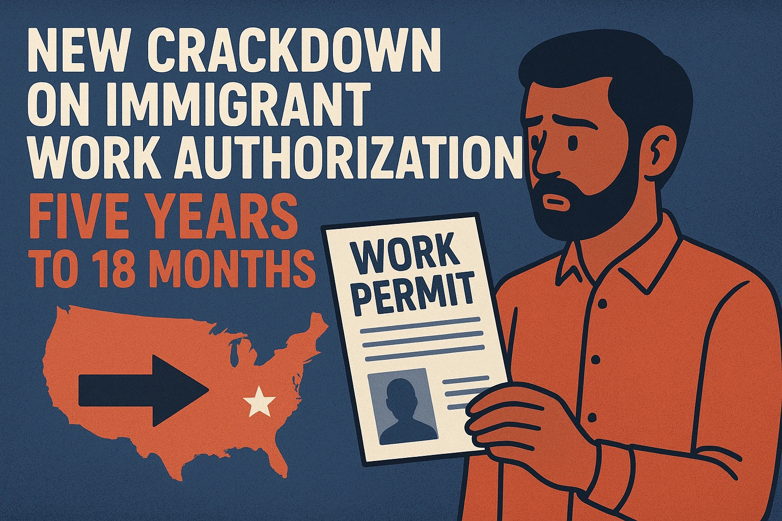 New Crackdown on Immigrant Work Authorization: Five Years to 18 Months? New Crackdown on Immigrant Work Authorization: Five Years to 18 Months?